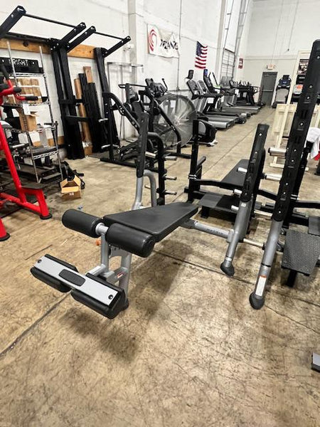 Matrix Magnum Olympic Decline Bench with Storage-USED