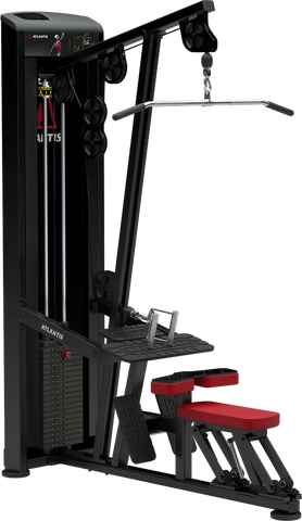 Atlantis Strength D438	LAT PULLDOWN/ LOW ROW COMBO (HEAVY STACK)