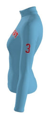 HEAT FASTPITCH -Champro Juice JFLQ8W Sublimated 1/4 Zip Long Sleeve Pullover Youth/Women's