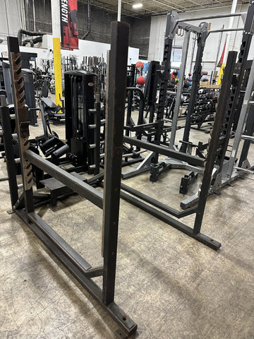 Multipress Squat Rack w/ Plate Storage - Used