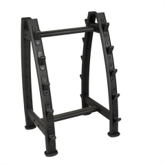 SMW 10 Unit Barbell Rack Black Frame