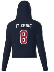 HEAT APPAREL-Champro Juice Women's Fleece Cropped Hoodie JFLHC1 with Sublimated Heat Logo & Customization