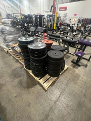 Used Olympic Bumper Plates Various Sizes