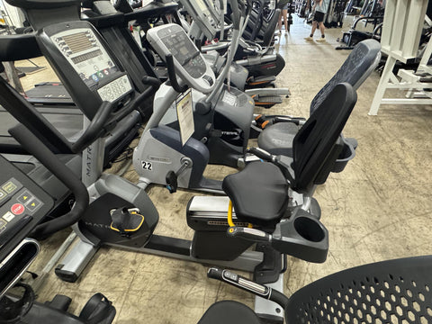 Matrix R3X Recumbent Bike with LED Console-USED