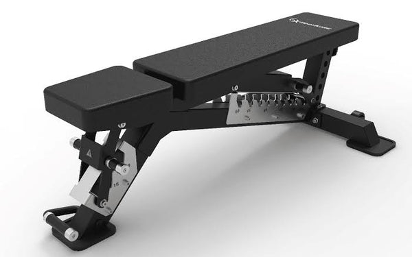 BodyKore G704 Commercial Adjustable Bench 3 x 3