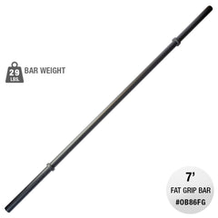 Body Solid OB86FG 2" 7' Fat Grip Olympic Bar