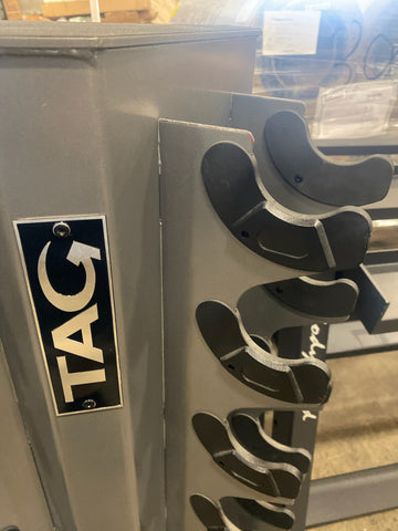TAG RCK-VDR 8 Pair Vertical Dumbbell Rack - USED