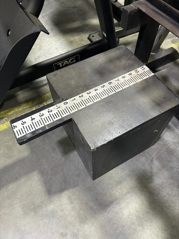 Sit-and-Reach Flexibility Testing Box - Used