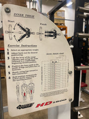 Hoist HD 1800 Inner/Outer Thigh - Used
