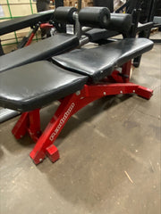 Rogers Athletic Commercial Adjustable Flat to Incline Bench - Used