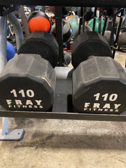 Fray Fitness 70-130lb Dumbbell Set - Used