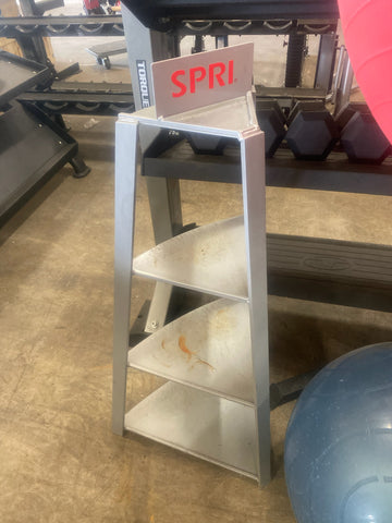 SPRI Steel Kettle Bell Storage Rack - Used