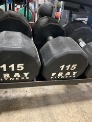 Fray Fitness 70-130lb Dumbbell Set - Used