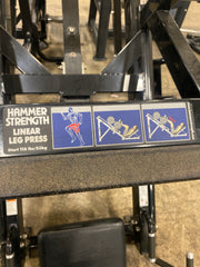 Hammer Strength Linear Leg Press - Used