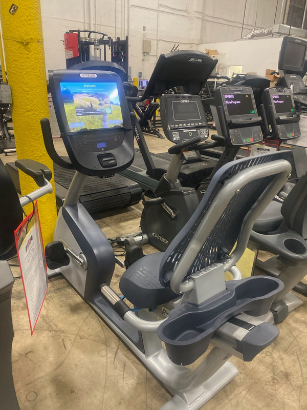 Precor RBK 885 Recumbent Bike w/P82 Console