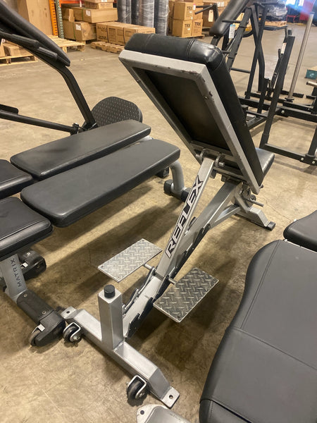 Reflex Adjustable Dumbbell Bench w/Spotter Stand (Used)