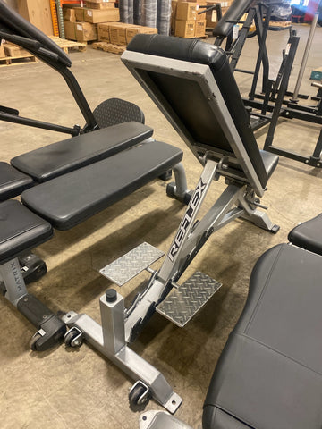 Reflex Adjustable Dumbbell Bench w/Spotter Stand (Used)