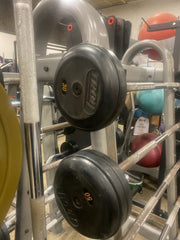 Troy Barbell 20-110 Straight Fixed Barbells With York Rack - Used