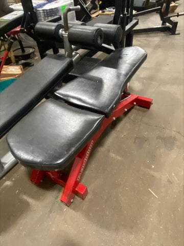 Rogers Athletic Commercial Adjustable Flat to Incline Bench - Used