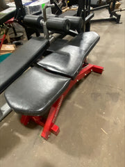 Rogers Athletic Commercial Adjustable Flat to Incline Bench - Used