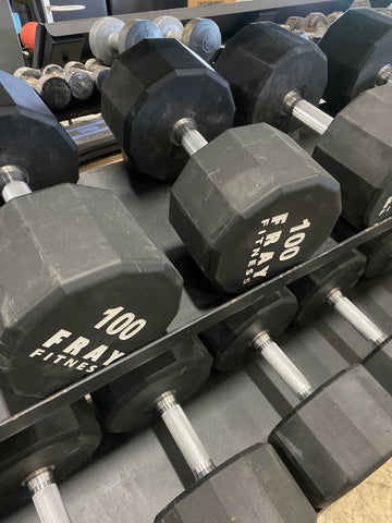Fray Fitness 70-130lb Dumbbell Set - Used