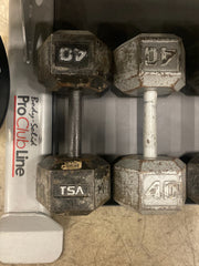 Used Cast Iron Dumbbells (Pairs)