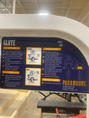 Paramount Glute Kickback - Used