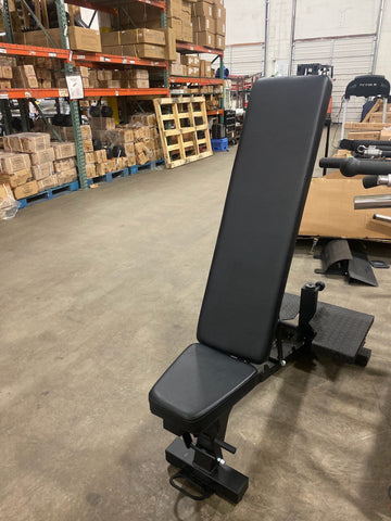 Wright Adjustable Bench w/Safety Spotter Stands - Used