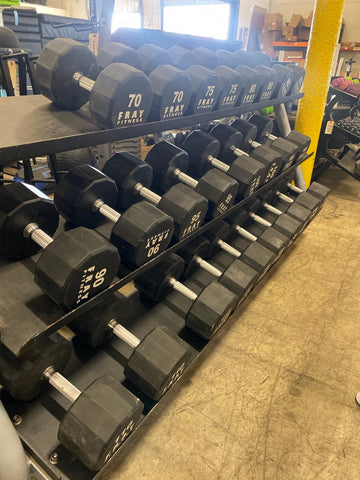 Fray Fitness 70-130lb Dumbbell Set - Used