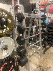 Troy Barbell 20-110 Straight Fixed Barbells With York Rack - Used