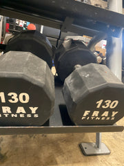 Fray Fitness 70-130lb Dumbbell Set - Used