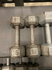Used Cast Iron Dumbbells (Pairs)
