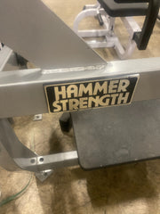 Hammer Strength Incline Bench w/Spotter Stand - Used