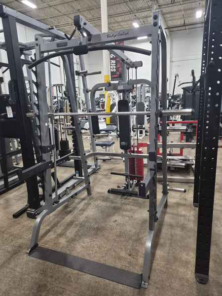 Body Solid GS348QP4 Series 7 Smith Machine Package - USED