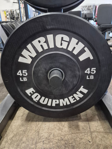 Wright Equipment Econ Black Bumper Plate USED