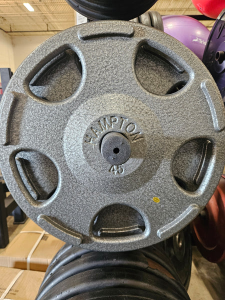 Hampton Olympic Cast Iron Grip Plates - USED