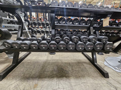 Rubber Coated Aerobic Dumbbell Set 2-20lbs - USED