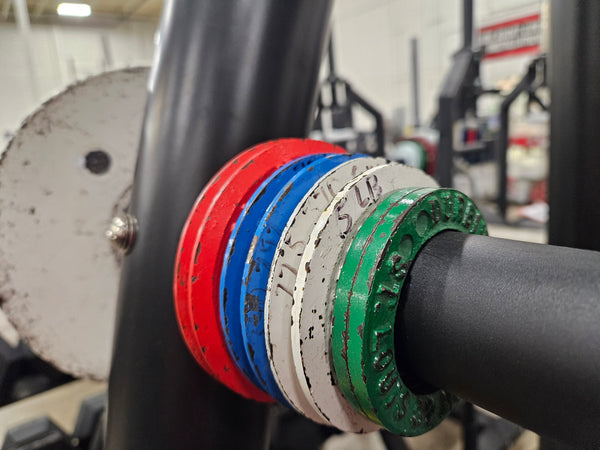 Durbin Durco Fractional Plate Set (2.5, .75, .5, .25 lbs)