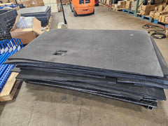 USED 4' x 6' 3/4"Rubber Mats