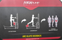 MaxPump A7067 GLUTEMAX Arc Glute Kickback