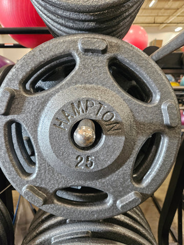 Hampton Olympic Cast Iron Grip Plates - USED