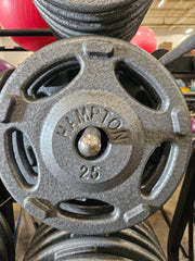 Hampton Olympic Cast Iron Grip Plates - USED