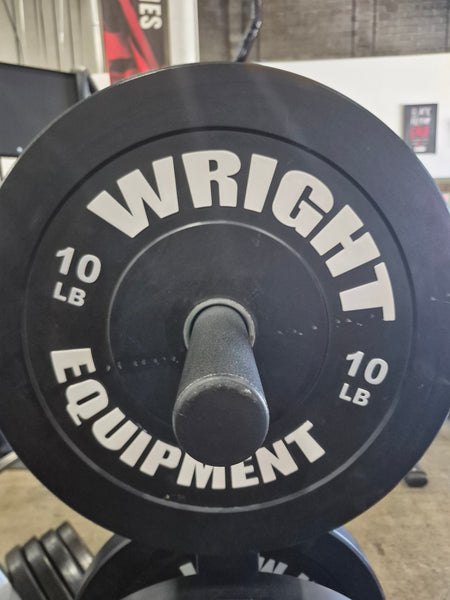 Wright Equipment Econ Black Bumper Plate USED