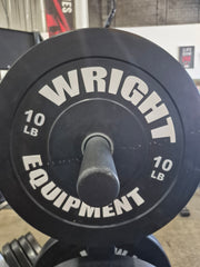 Wright Equipment Econ Black Bumper Plate USED