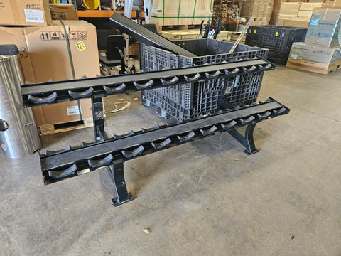 Hammer Strength Two Tier Saddle Black Dumbbell Rack  - USED