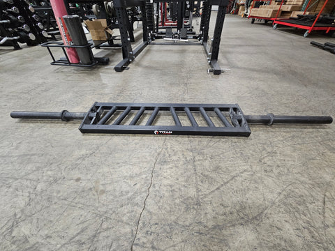 Titan Fitness Angled Multi-Grip Barbell - USED