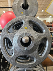 Hampton Olympic Cast Iron Grip Plates - USED