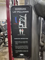 Matrix Aura Diverging Lat Pulldown- Used