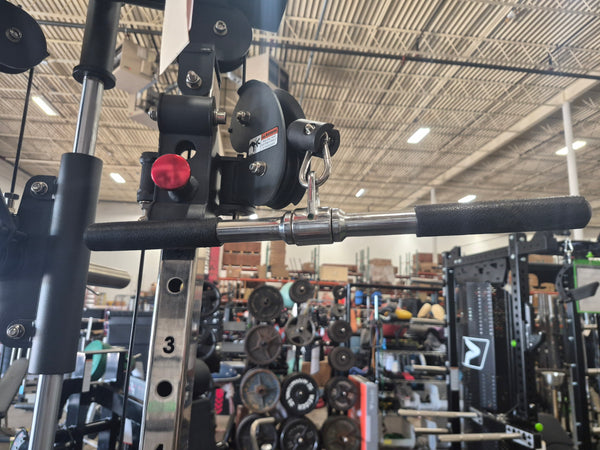 Straight Bar Attachment w/ Rubber Grips - USED