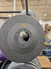 Hampton Olympic Cast Iron Grip Plates - USED
